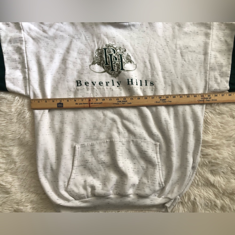 Vintage 50/50 Made in USA Beverly Hills Hoodie - Picture 2 of 7